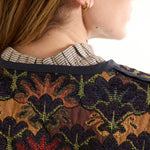 Daria Ceylon Jacquard Jacket in Multi