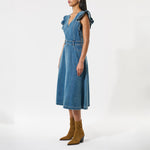 DEA KUDIBAL Edissadea Dress in Light Denim Blue