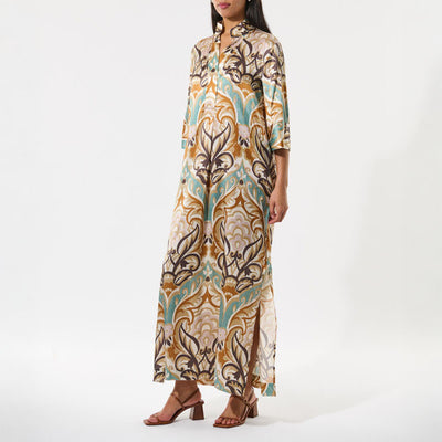 DEA KUDIBAL Helgadea Kimono Dress in Artistic Spice