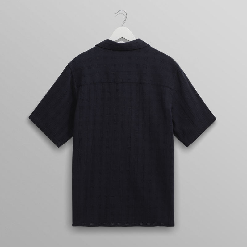 WAX LONDON Didcot Shirt in Navy