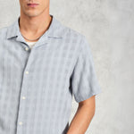 WAX LONDON Didcot Shirt in Pale Blue