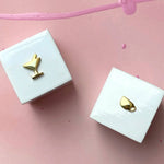 Date Earring 1 pcs in Gold