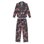 Soleia Long PJ Set in Navy