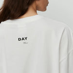 Drew Heavy Jersey T Shirt in White