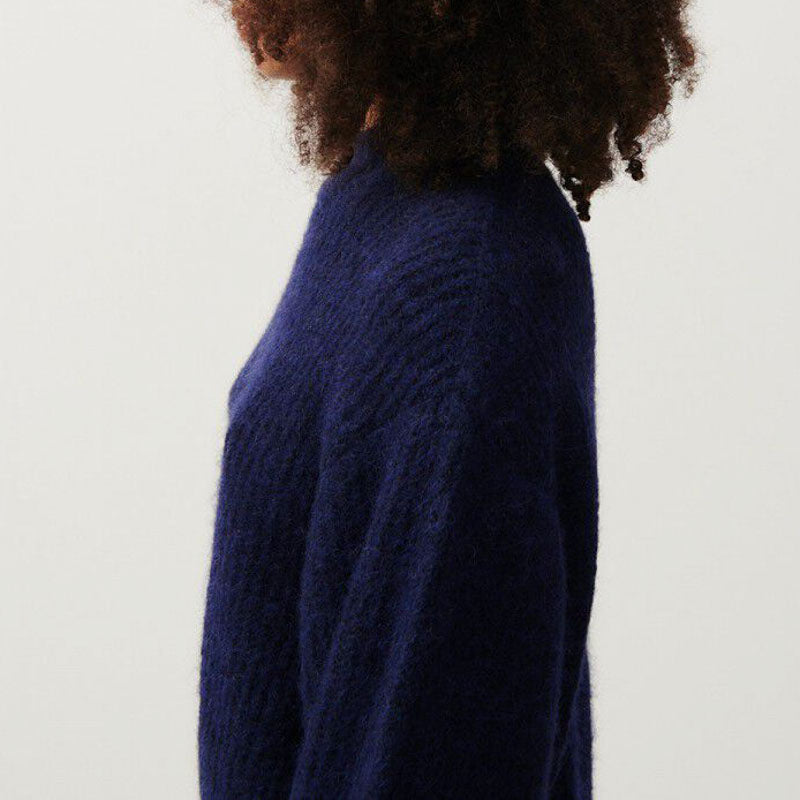 AMERICAN VINTAGE East Jumper in Navy Melange