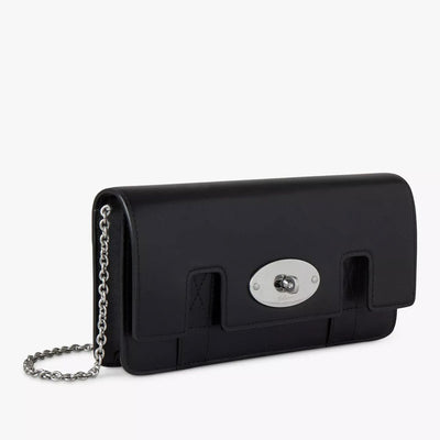 East West Bayswater Clutch Bag in Black