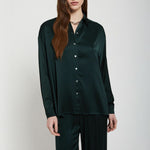 Viscose Overshirt in Black