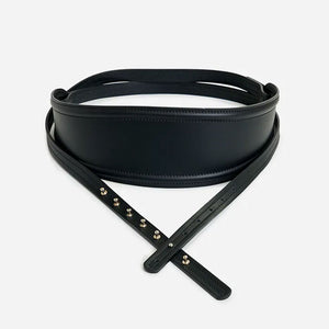 Galactica Wide Belt in Black