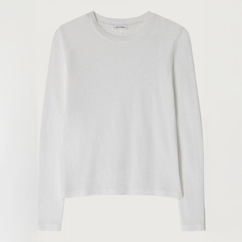 Gamipy Long Sleeve Top in White