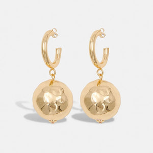 Geof Globes Earrings in Gold