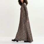 Germa Long Dress in Leopard Print