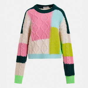 Girlcrush Patchwork Jumper in Multi