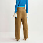 Guilt Double Waist Pants in Walnut