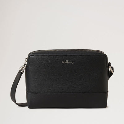 Small Farringdon Messenger Bag in Black