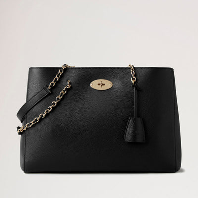 Lily Chain Tote in Black