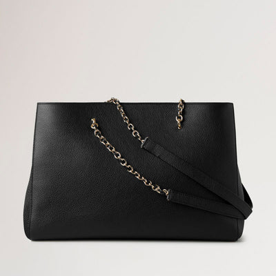 Lily Chain Tote in Black