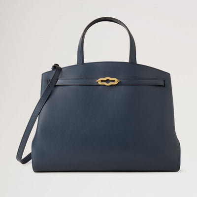 MULBERRY Pimlico Tote High Gloss Leather in Night Sky