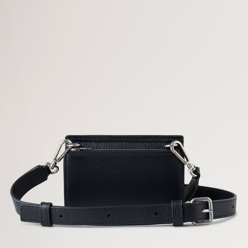 East West Antony Pouch in Black