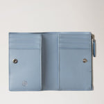 Continental Bifold Zipped Wallet SCG in Poplin Blue