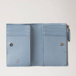 Continental Bifold Zipped Wallet SCG in Poplin Blue