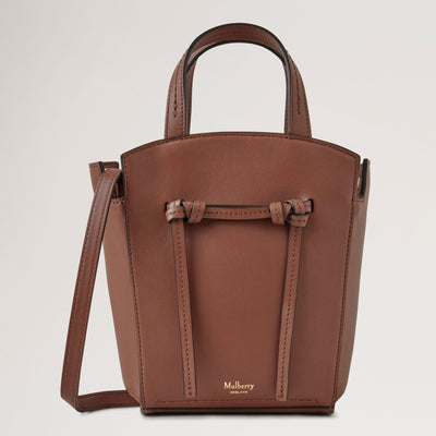 Clovelly Mini Tote Refined Calf Handbag in Bright Oak