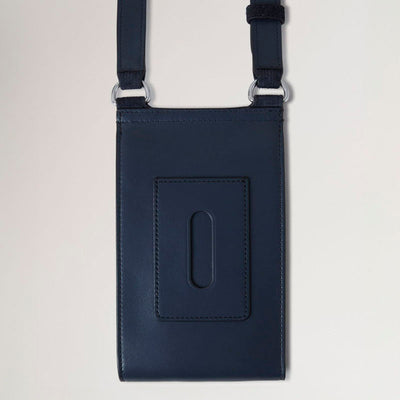 Mini Antony Cord Suede Pouch in Night Sky