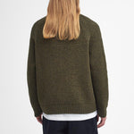 Gansey Crew Neck Sweater in Sage Mix