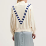 Goppo 1/2 Zip Sweater in Milky Way