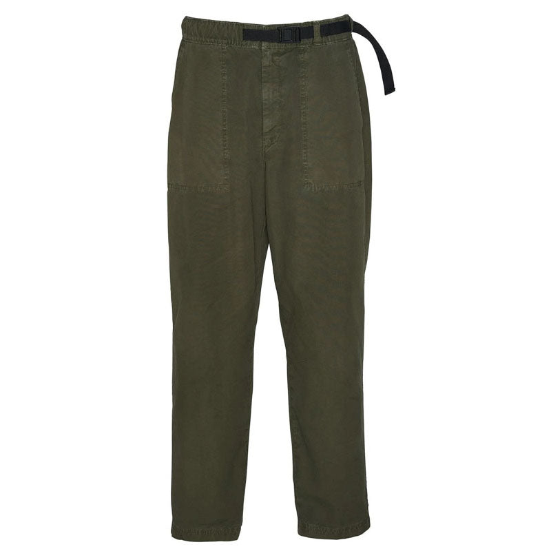 Barbour trousers mens olive on sale