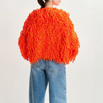 Hinwood Fringed Jacket in Chimique Fanta