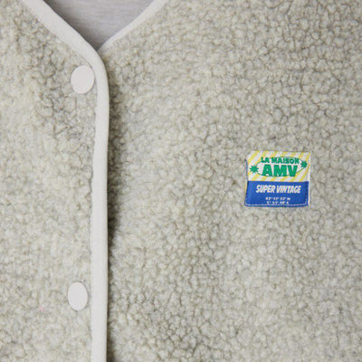 AMERICAN VINTAGE Hoktown Fleece in Polar Melange