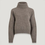 Hop Roll Neck Jumper in Elk