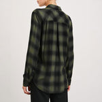 Hunter Check Shirt in Olive Shadow Onyx