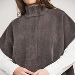 Helen Short Sleeve Cape in Night Forest