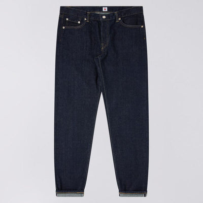 Kurabo Regular Tapered Jeans in Blue Rinsed