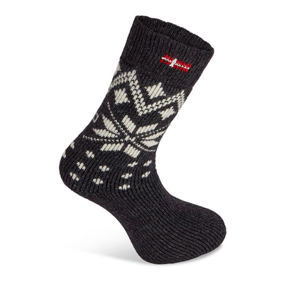 Icestar Norwegian Socks in Anthracite