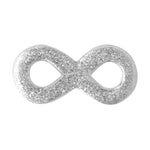 Infinity Earring 1 pcs in Silver