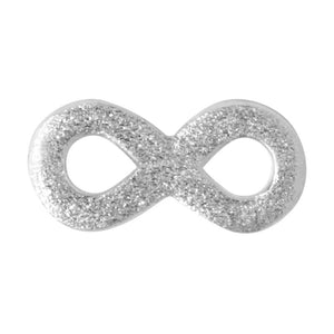 Infinity Earring 1 pcs in Silver