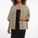 RINO & PELLE Isra Cape in Dusty Khaki