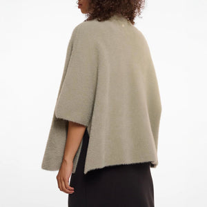 RINO & PELLE Isra Cape in Dusty Khaki