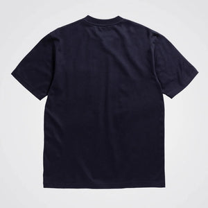 Johannes Organic Pocket T Shirt in Dark Navy