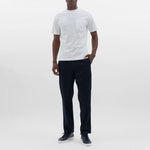 Johannes Organic Pocket T Shirt in White