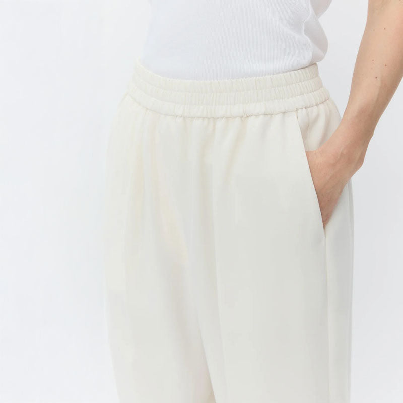 Jonah Classic Gabardine Trousers in Ivory