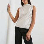 Kaleen Top in Ivory