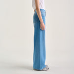 Kansas Wide Leg Jeans in Light Blue Bleach