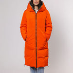 Keila Reversible Padded Coat in Hunter & Tango