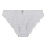 Flowermania Italian Brief in White