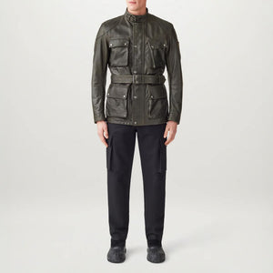 Legacy Trialmaster Panther Jacket in Dark Tile Green