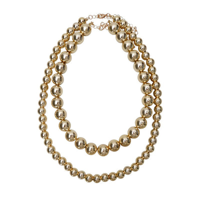 Lina 2 in 1 Necklace in Gold