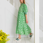 BONTE Loane Dress in Apple Green